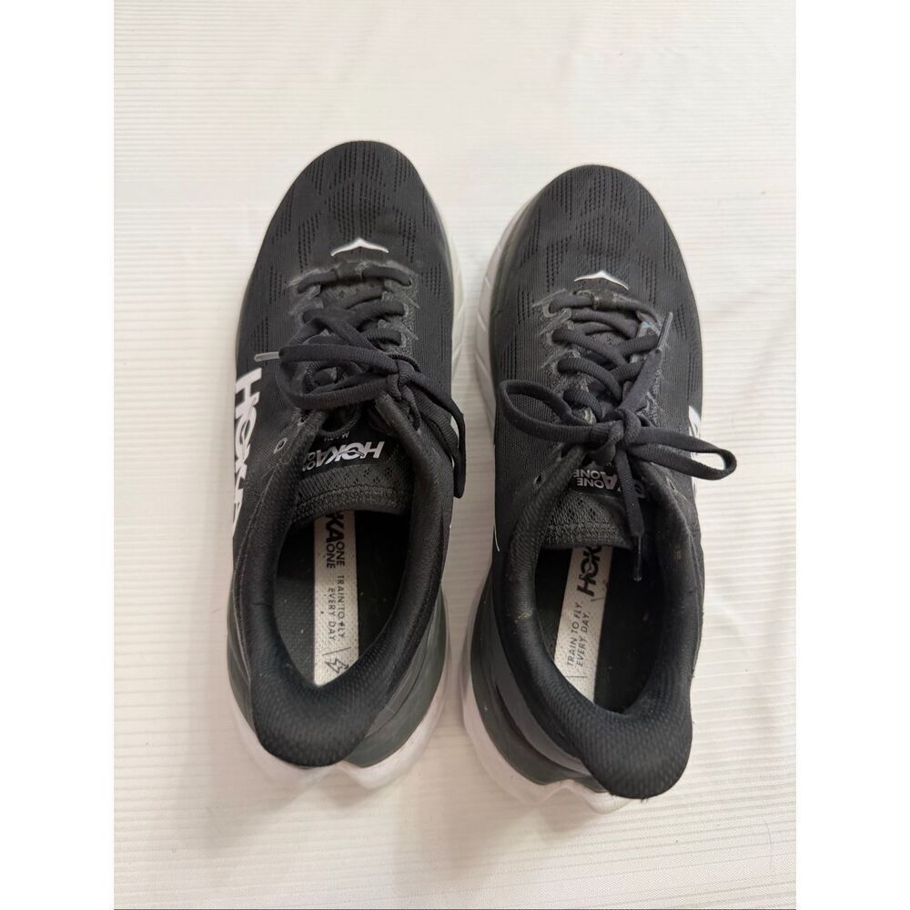 Hoka One One Mach 4 Black Dark Shadow 1113529 BDSD Women's Size 9B - Picture 7 of 12